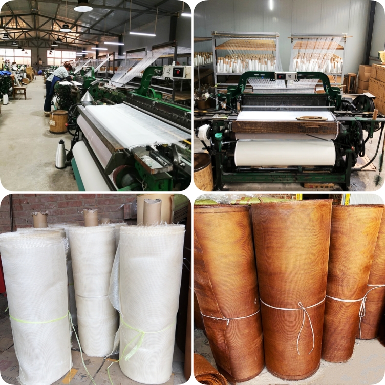 Production technical process of Fiberglass Filter Mesh