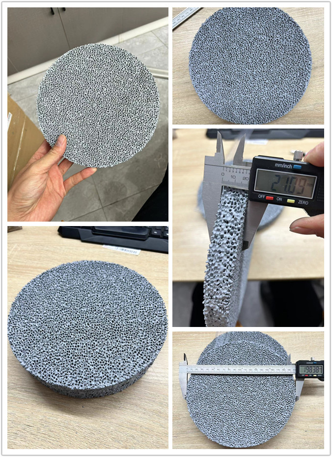 Silicon Carbide Ceramic Foam Filter