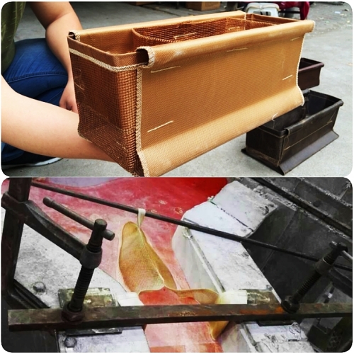 Fiberglass Filtration Pouch/Bag