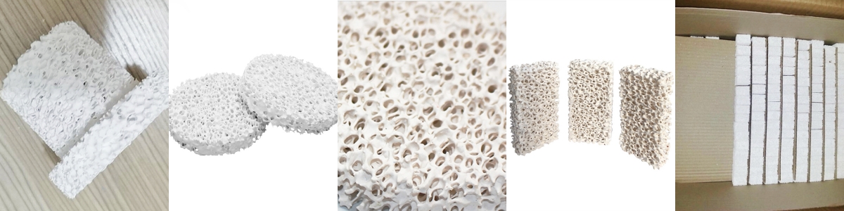 Alumina Ceramic Foam Filter For Molten Aluminium And Alloy