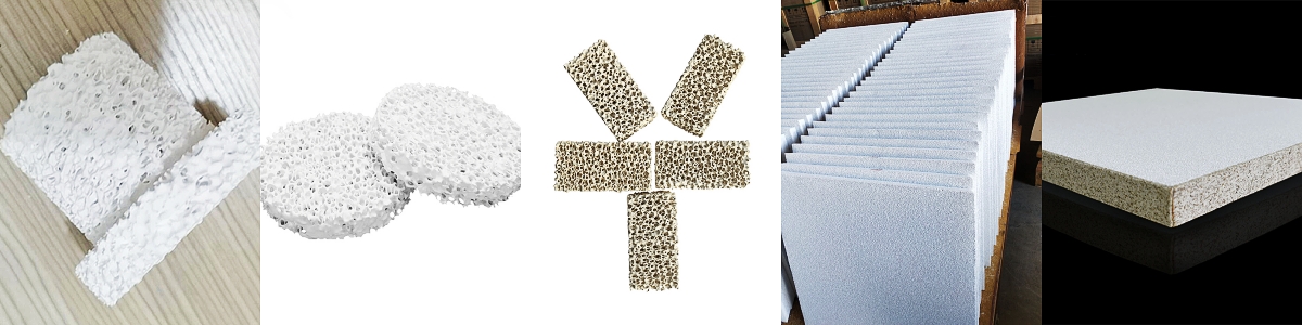 Ceramic Foam Filters For Molten Metal Aluminum