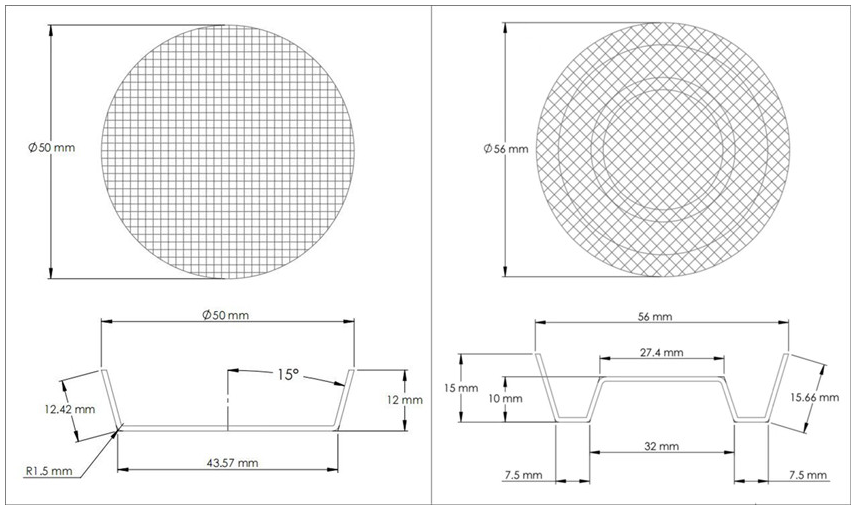 Fiberglass Filter Cap For Aluminium Liquid