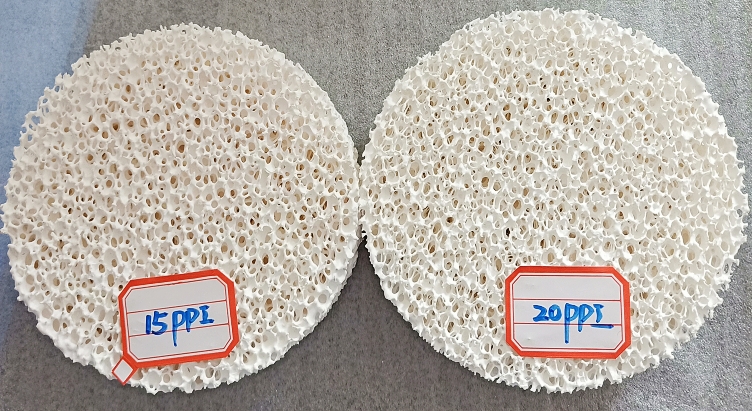 What kind of alumina ceramic foam filter(plate) do you need