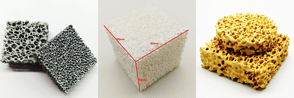 Alumina SIC Zirconia Ceramic Foam Filters Manufacturer