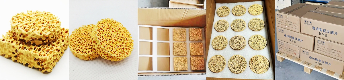 Zirconia Ceramic Coam Filter Applications
