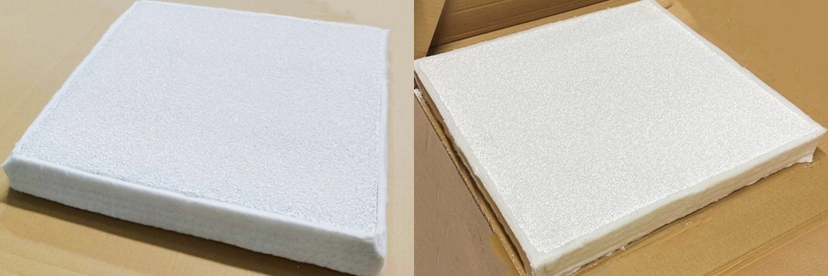 12 x 12 x 2 inches alumina ceramic foam filter plates