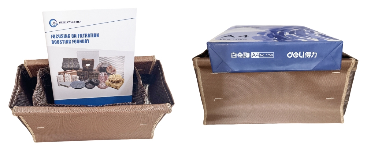 TF Combo Bag exported to Germany for aluminum liquid filtration