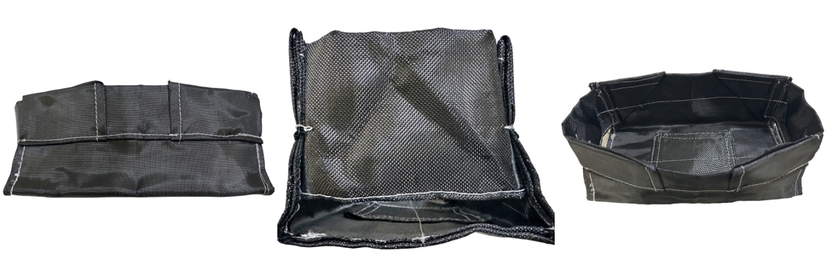 Soft Carbon Fiber Filter Bag And Fiberglass TF Combo Bag