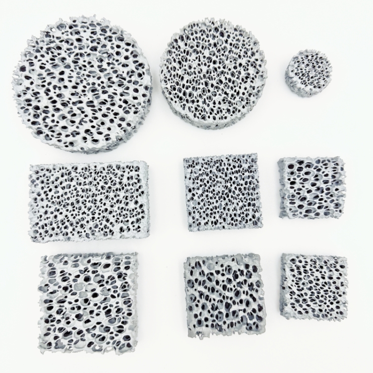 Customized SIC Ceramic Foam Filters For Iron Filtration