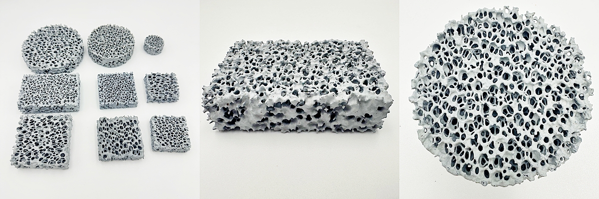 5 Pallets of SIC ceramic foam filters are exported to our abroad clients