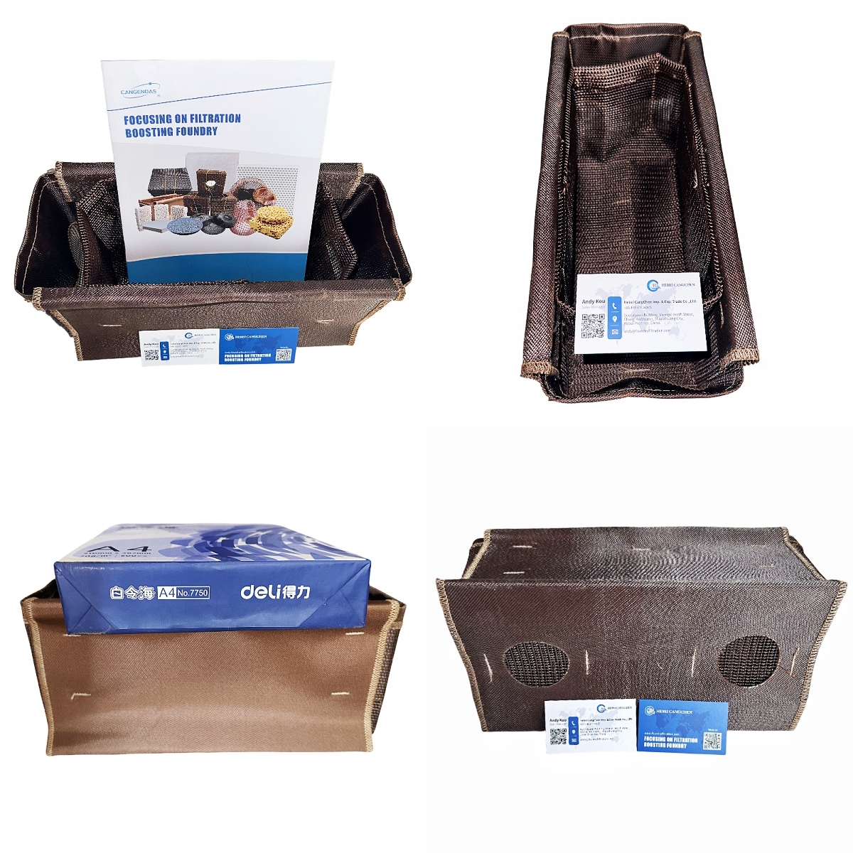 Thicker Type TF Combo Bag exported to India for aluminum filtration