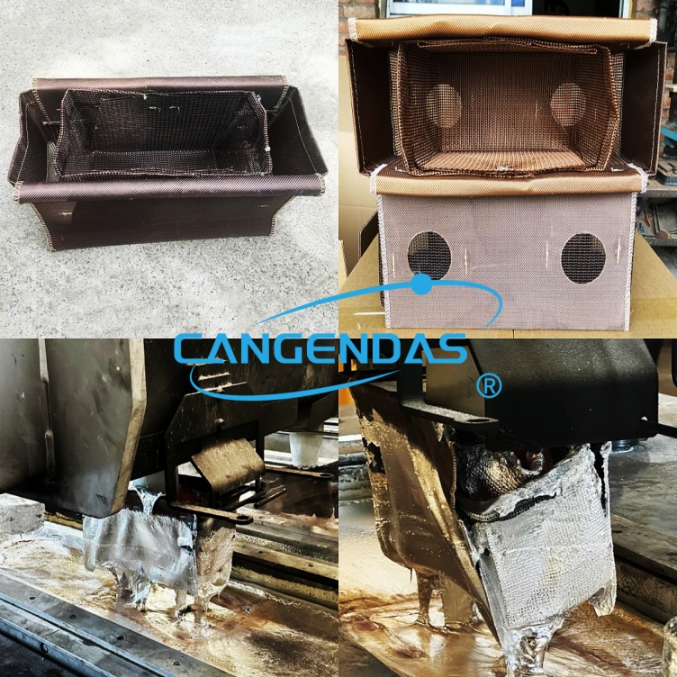 Thicker Type TF Combo Bag exported to India for aluminum filtration