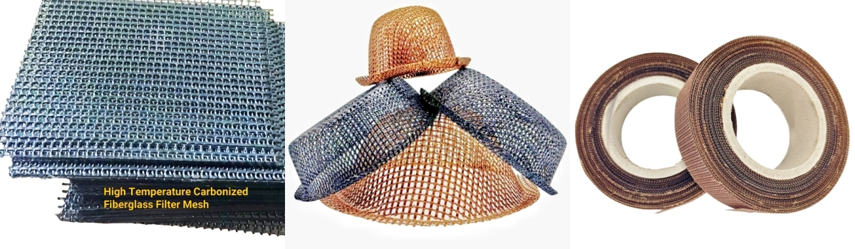 Stainless steel filter mesh should be replaced by Fiberglass filter mesh