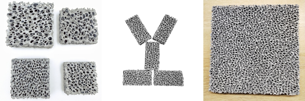 Customized Special Shapes of SIC Ceramic Foam Filters for Cast Iron