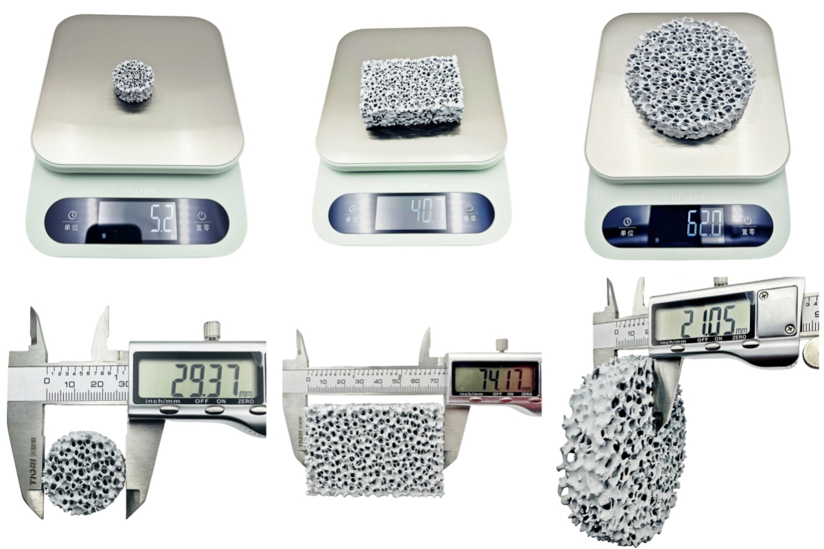 Customized SIC Ceramic Foam Filter For Iron And Steel Casting Filtration