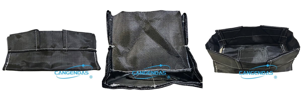 Soft Carbon Fiber Filter Basket For High-precision Aluminum Filtration