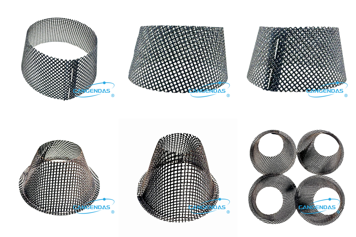 Fiberglass Cap Filter Mesh For Auto Pistons Production