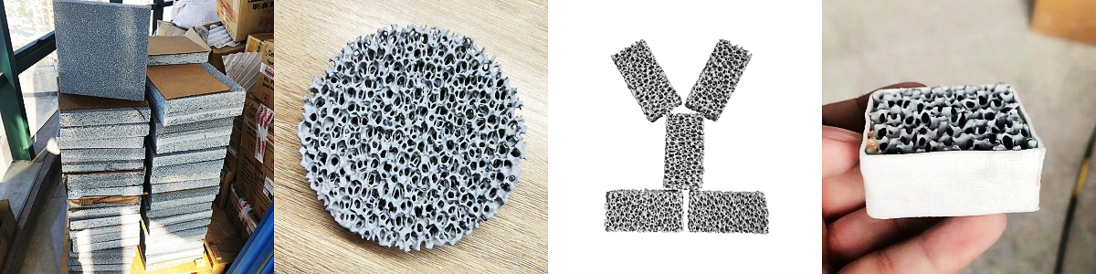 Series of Ceramic Foam Filters For Foundry Casting Filtration Use Series of Ceramic Foam Filters For Foundry Casting Filtration Use