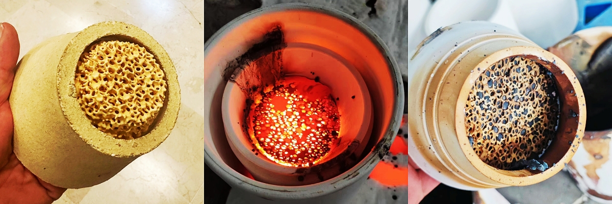 Series of Ceramic Foam Filters For Foundry Casting Filtration Use Series of Ceramic Foam Filters For Foundry Casting Filtration Use