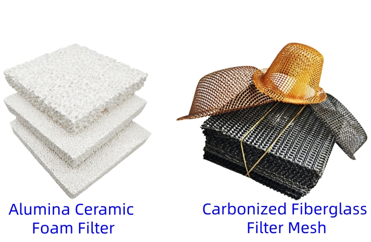 Ceramic Foam Filter VS Fiberglass Filter Mesh Ceramic Foam Filter VS Fiberglass Filter Mesh