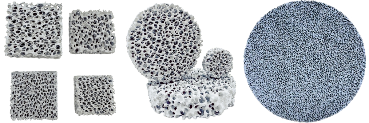 SIC Ceramic Foam Filter Are Exported to our India Client SIC Ceramic Foam Filter Are Exported to our India Client