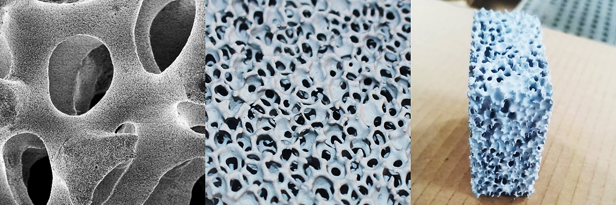SiC Ceramic Foam Filter For gray and ductile cast iron for India Client
