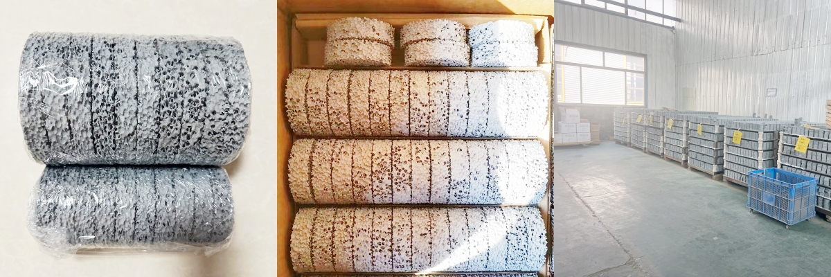 Round SiC ceramic foam filters for our Singapore Client Round SiC ceramic foam filters for our Singapore Client