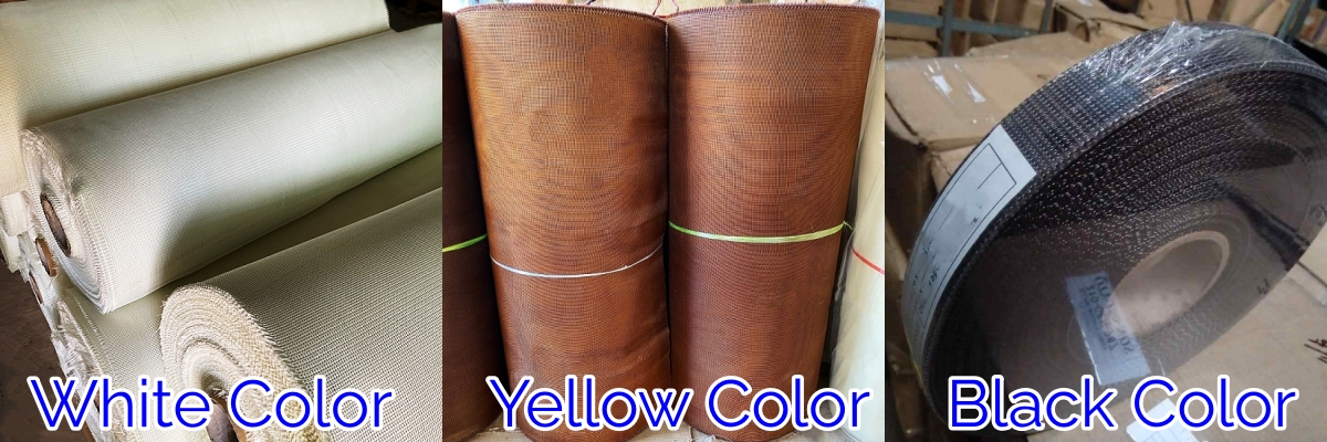 White/Yellow/Black Fiberglass Filter Mesh for Aluminum Casting Filtration