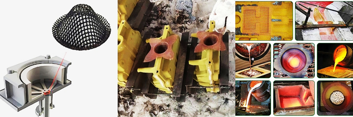 Fiberglass Filter Mesh for Molten Aluminum Casting Only Fiberglass Filter Mesh for Molten Aluminum Casting Only