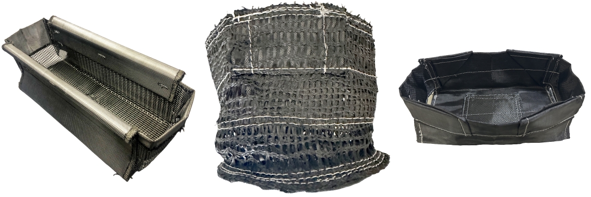 Carbon Fiber Filter Bag for High End Molten Aluminum Filtration