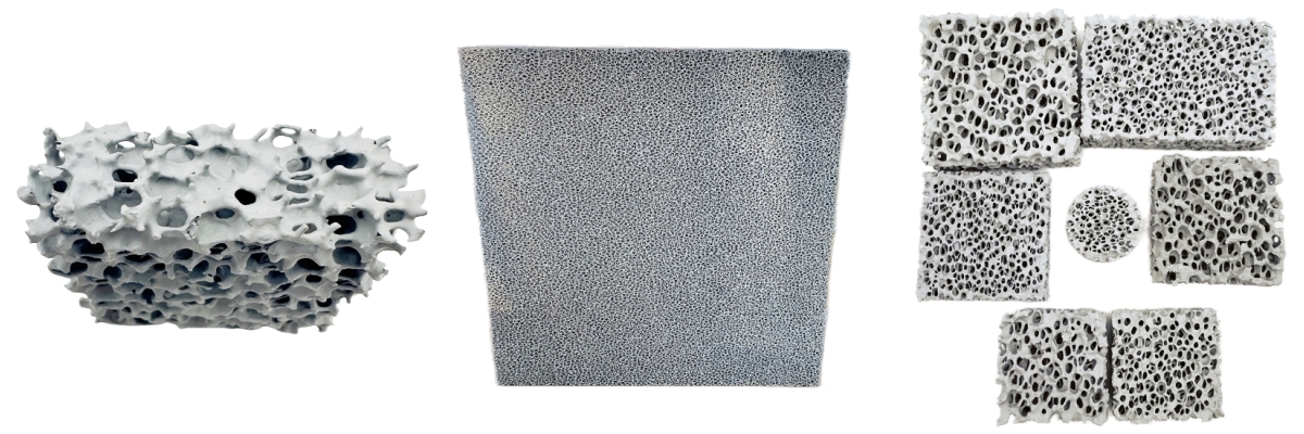 Silicon Carbide Ceramic Foam Filter-SiC CFF for Copper Filtration Use