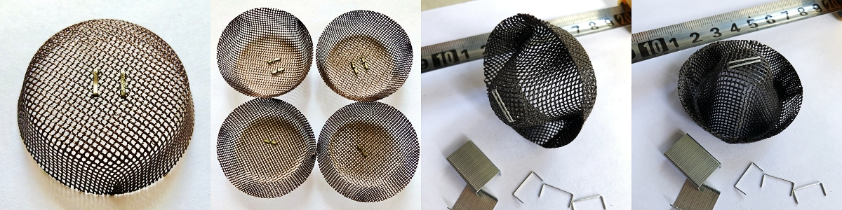 Fiberglass Cap Filter Used for Automotive Wheel Hubs Filtration Fiberglass Cap Filter Used for Automotive Wheel Hubs Filtration