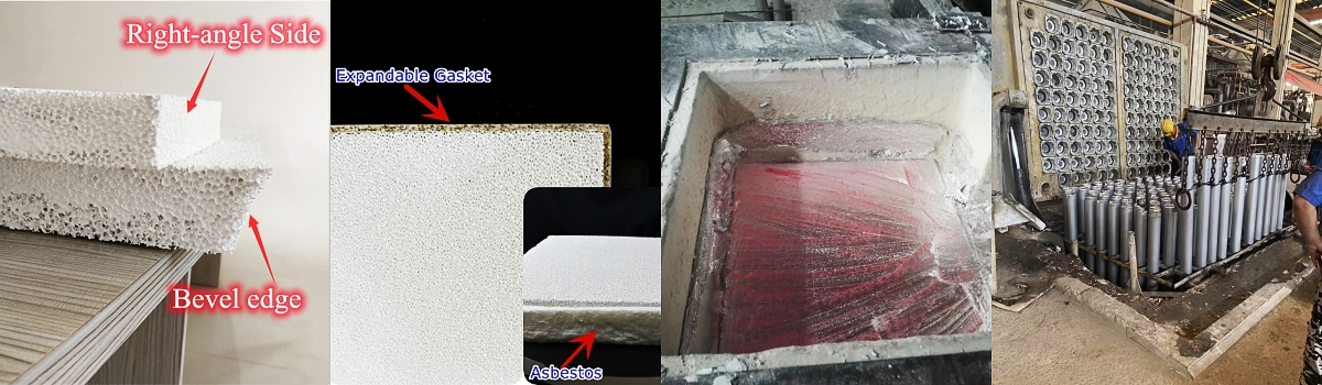 Alumina Ceramic Foam Filter Plate For Aluminum Casting Filtration