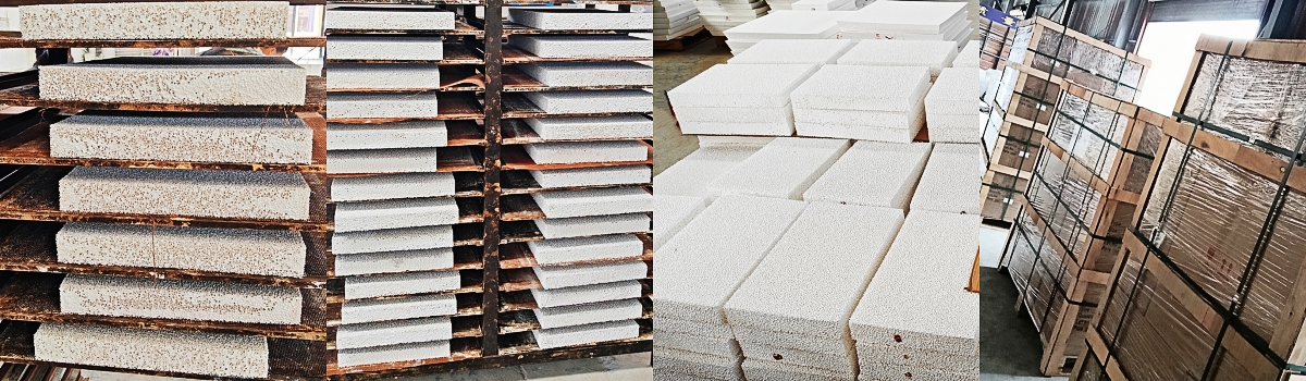 Alumina Ceramic Foam Filter Plate For Aluminum Casting Filtration