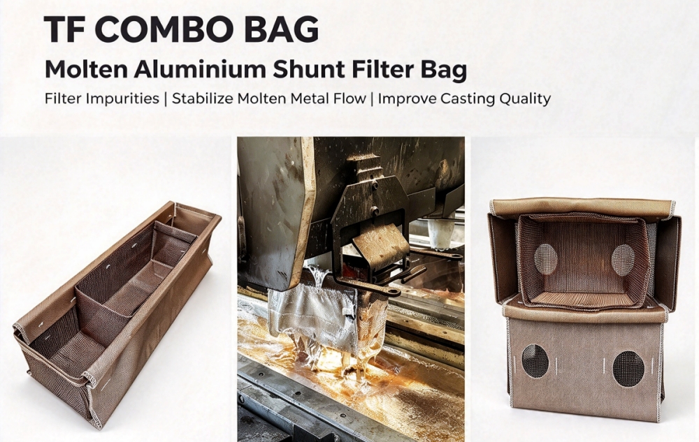Why use TF COMBO BAG for molten aluminum Why use TF COMBO BAG for molten aluminum