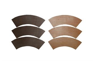 Heteromorphic high silica fiberglass filter mesh, circular sector, round type, cone, all can be customized according to your drawing.