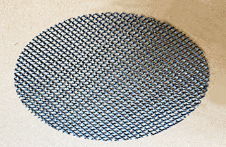 Round Fiberglass Mesh Filter For Foundry Casting Filtration