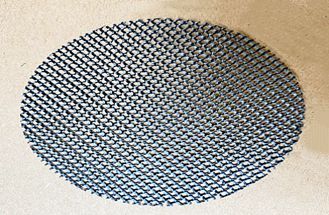 Round Fiberglass Mesh Filter For Foundry Casting Filtration