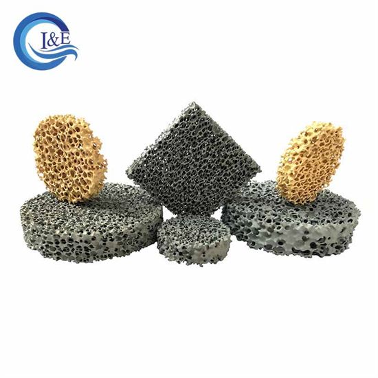SIC Ceramic Foam Filter For Copper And Iron