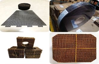 Heteromorphic fiberglass filter mesh for molten metal liquid filtration use