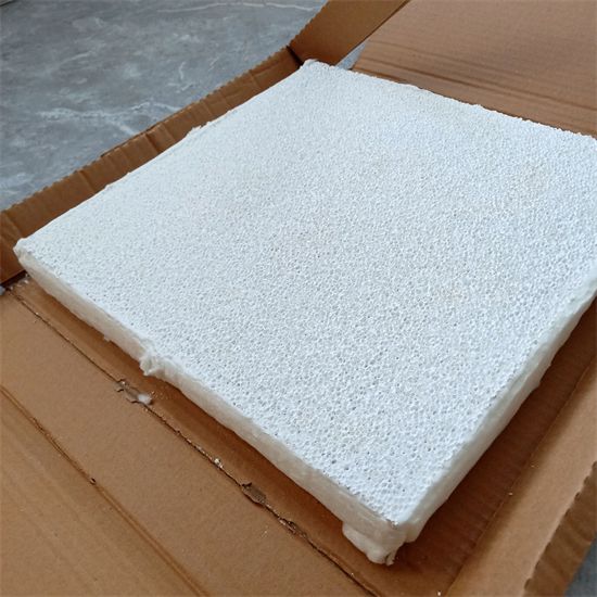 Ceramic Foam Filter Plate For Aluminium and Alloy