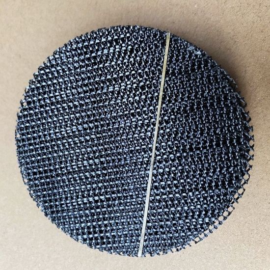 High Temp Carbonized Fiberglass Mesh Filter