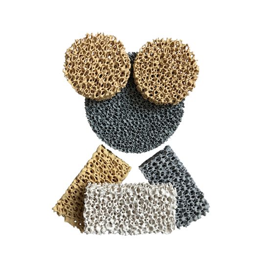Refractory Reticulated Structure Zirconia Ceramic Foam Filter