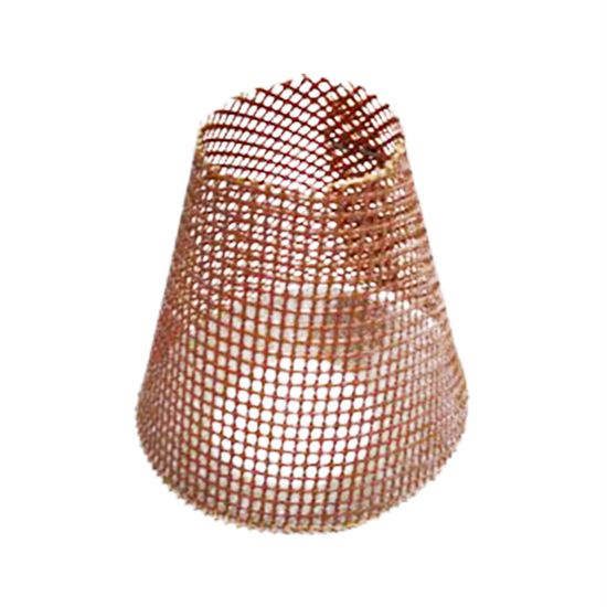 High Silica Fiberglass Filtration Mesh Cap