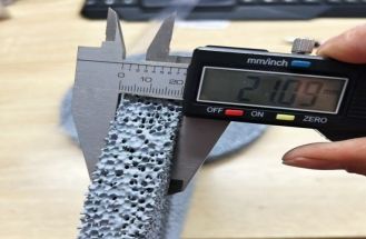 SIC Ceramic Foam Filters 200mm x 22mm 25ppi Export To European Client