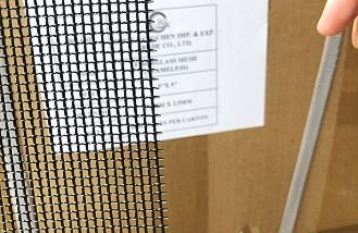 Export Fiberglass Mesh Filters To Our European Client