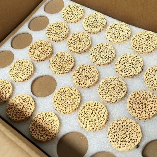 Zirconia Ceramic Foam Filter