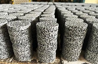 Package and export of silicon carbide ceramic foam filters