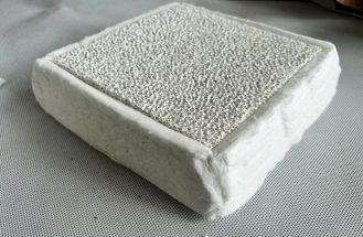 20X20X1.25inch 10/20/30ppi alumina foam filter plate for our Canada client Supplier