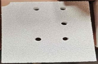 Special-shaped alumina ceramic foam filters 